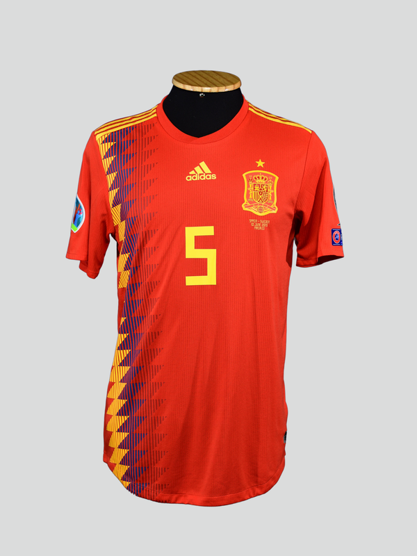 Espanha 2018 Sergio Busquets - TAM G