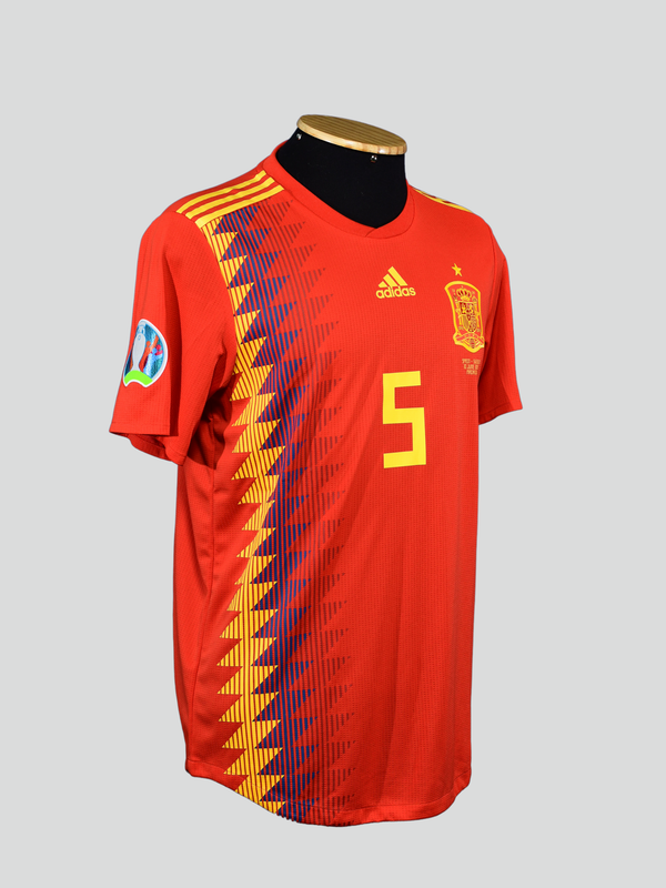 Espanha 2018 Sergio Busquets - TAM G