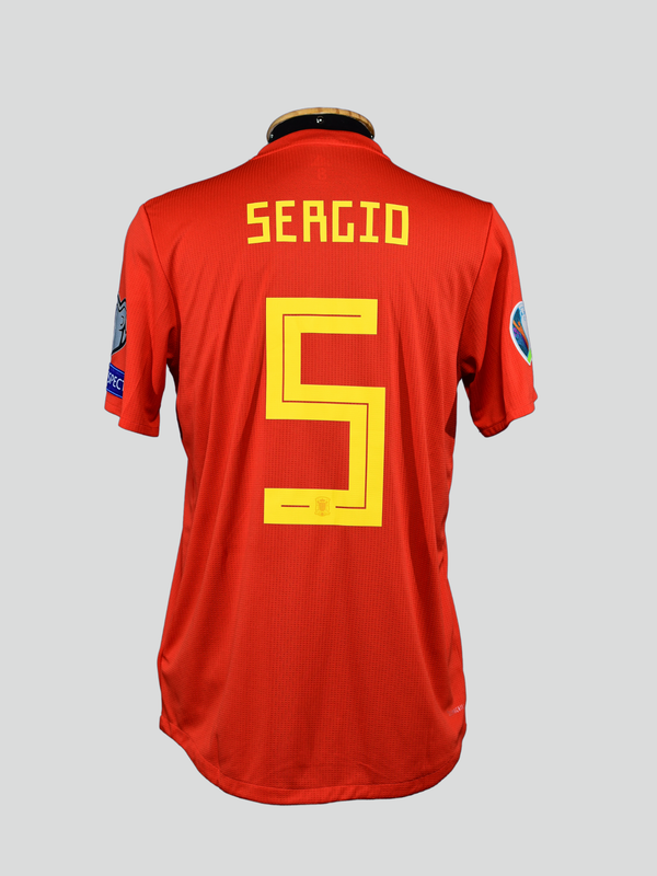 Espanha 2018 Sergio Busquets - TAM G