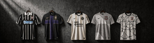 Camisas do Corinthians originais de época — acervo Alambrado FC