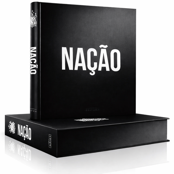 Livro Nação - Edição autografada pelo marcelinho