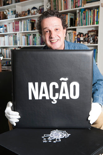 Livro Nação - Edição autografada pelo marcelinho